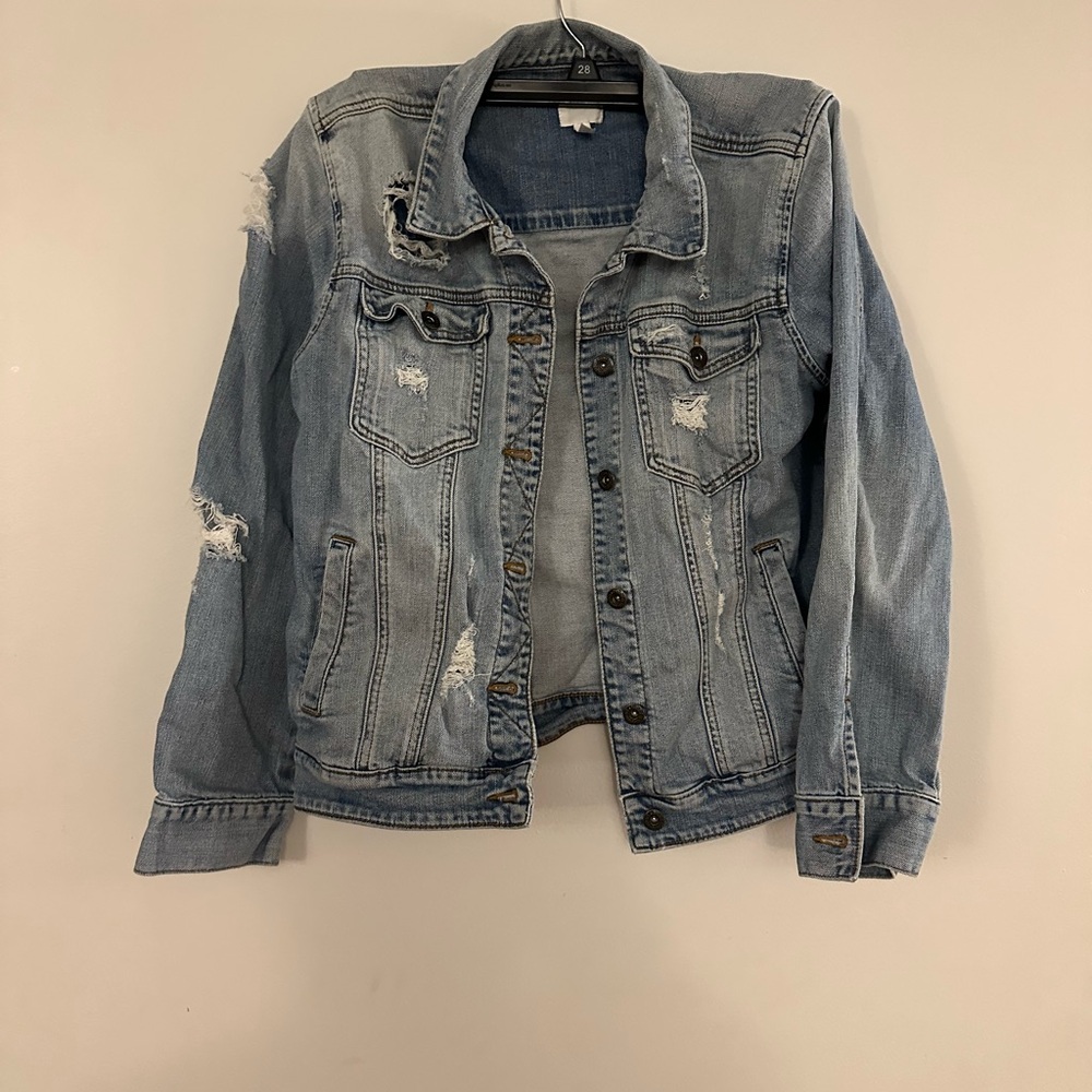 Leith Denim Jean Jacket Sz S